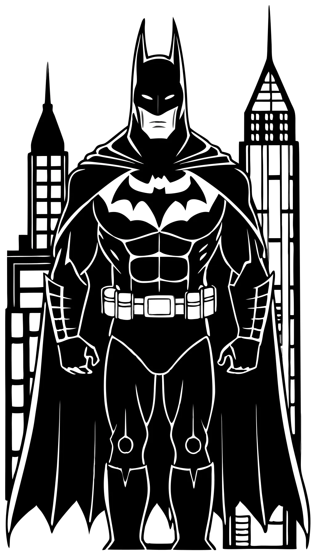 batman adult coloring pages